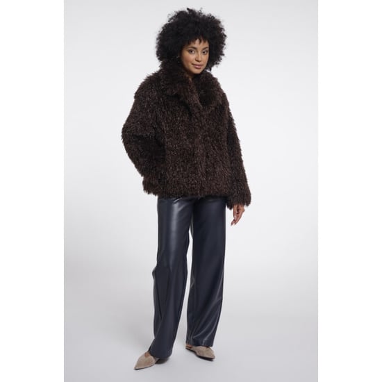Rino & Pelle jacket with revers collar lias.7002611 11099 coffee roast - Image 4