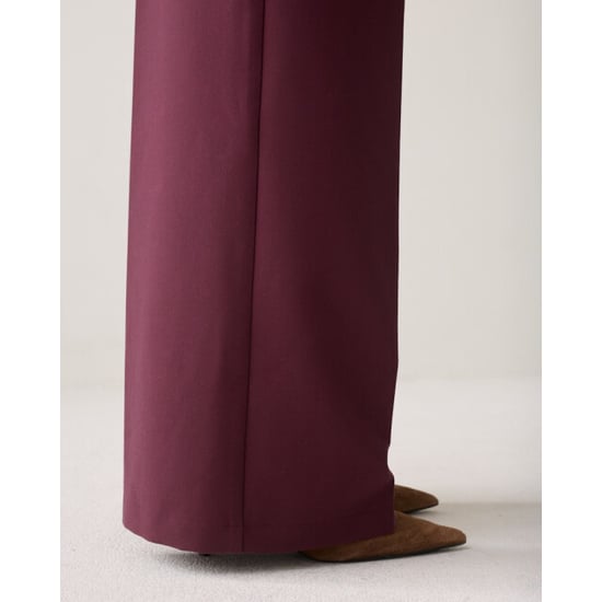Summum 4s2369-11680 335 trousers foam uni dark burgundy - Image 4