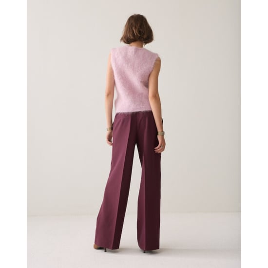 Summum 4s2369-11680 335 trousers foam uni dark burgundy - Image 6