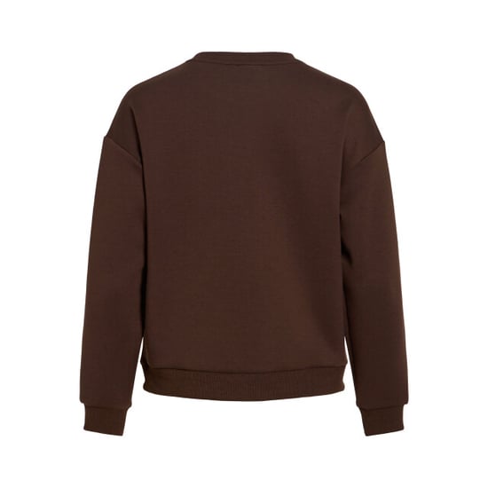 Vila visandy l/s sweat top 14103140 coffee bean - Image 3
