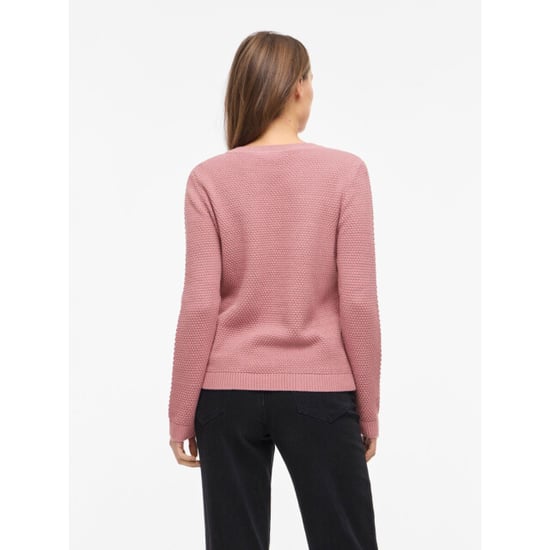 Vila vidalo o-neck l/s knit top- noos 14082767 nostalgia - Image 6