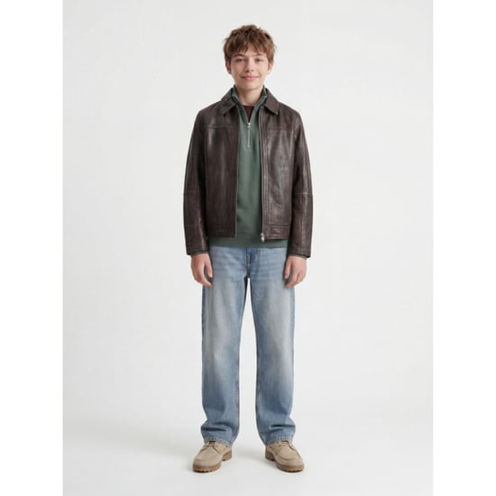 Jack & Jones Jornorrebro emb sweat high neck jnr olijf - Image 1