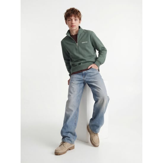 Jack & Jones Jornorrebro emb sweat high neck jnr olijf - Image 2