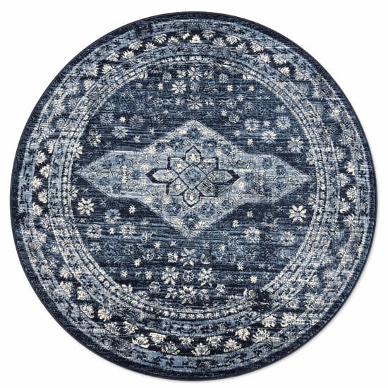 Muratap Vintage rond vloerkleed navy- 200 cm rond - Image 3