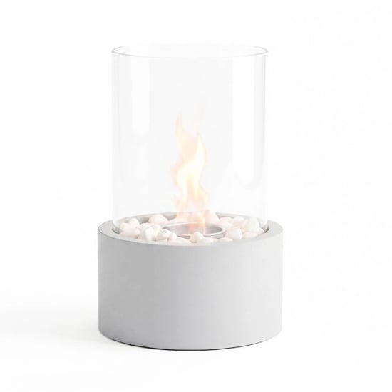 House Vitamin Table fireplace round -cool grey 18x18x26,5cm - Image 1