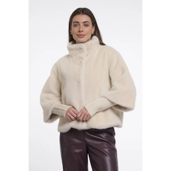 Rino & Pelle Nesrin.7002611 rino en pelle jacket with rib cuffs birch - Image 1