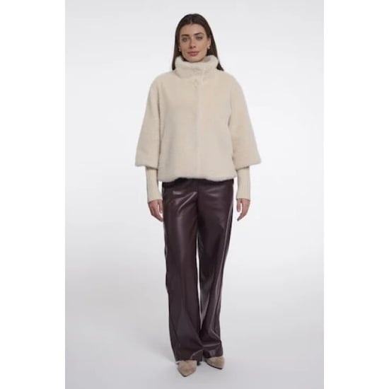 Rino & Pelle Nesrin.7002611 rino en pelle jacket with rib cuffs birch - Image 3