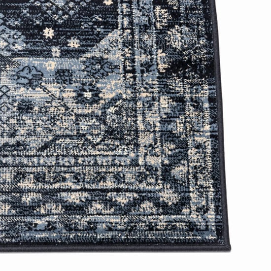 Muratap Vintage vloerkleed navy- 160x230 cm - Image 3