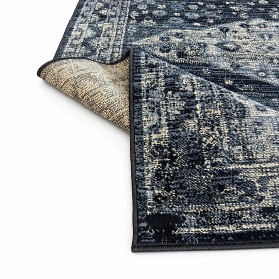 Muratap Vintage vloerkleed navy- 160x230 cm - Image 4