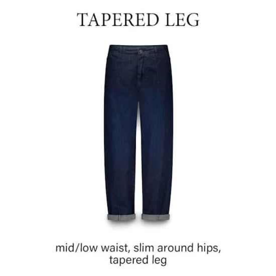 Summum 4s2740-5153 490 tapered jeans soft fine twill indigo - Image 5