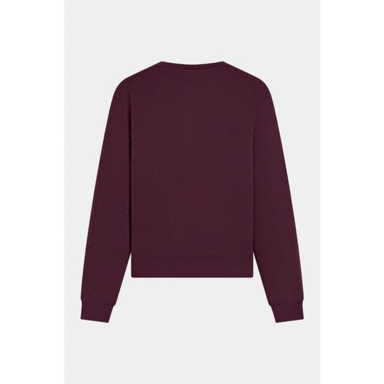 Penn & Ink W26f1927 351 penn en ink sweater print aubergine - Image 2