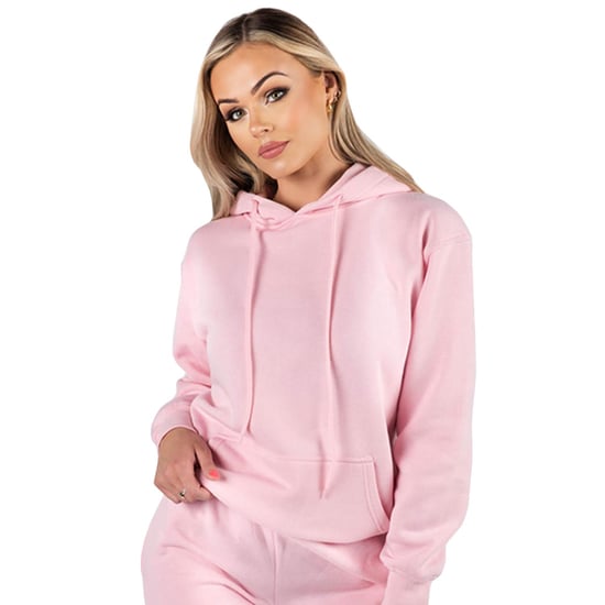 Wellworth Womens Baby Pink Hoodie Size M Soft Cozy Loungewear Pullover - Image 4