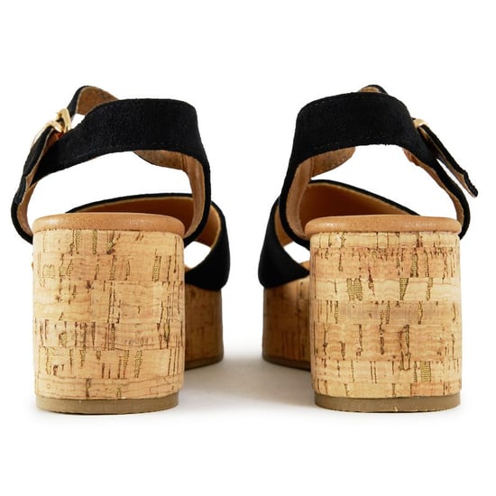 V.gan Vegan Gotu Cork Wedge Sandals - Image 3