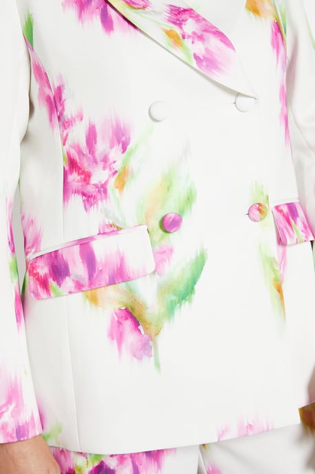 Floral Satin Blazer Coord - Image 5