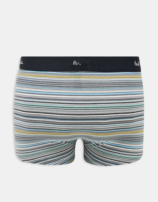 Paul Smith 3-pack logot trunks i flerfärgad rand - Image 3