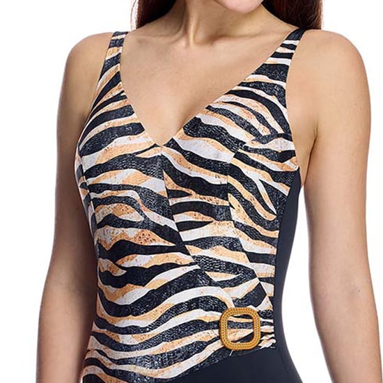 Women's Swimsuit V-Neck Bathing Suit W260970 - Image 2