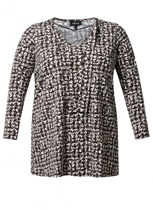 COLLETTA Nova Tops - Black Multi Colour - Image 1