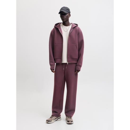 Jack & Jones Jcolegacy sweat scuba zip hood noos steen - Image 5