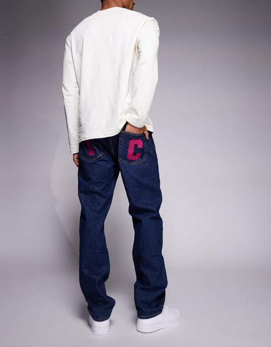 ICECREAM springande hund denimjeans i indigo - Image 3