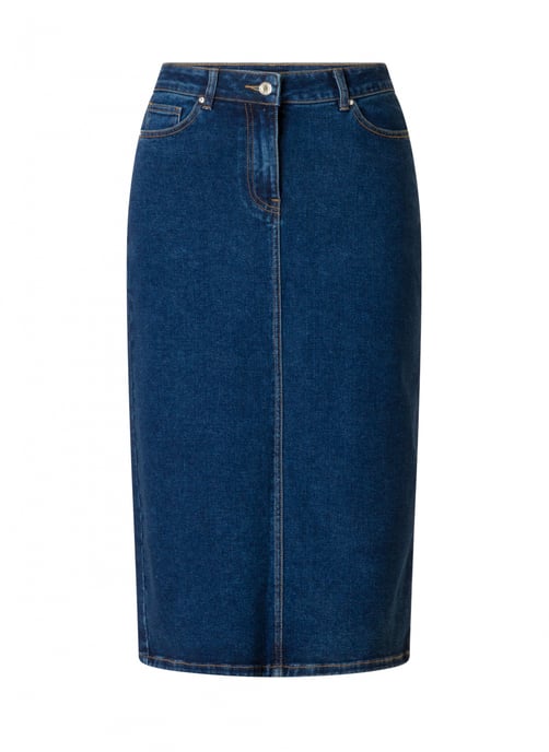YEST CURVE Riva Essential Bottoms - Vintage Wash Denim - Image 1