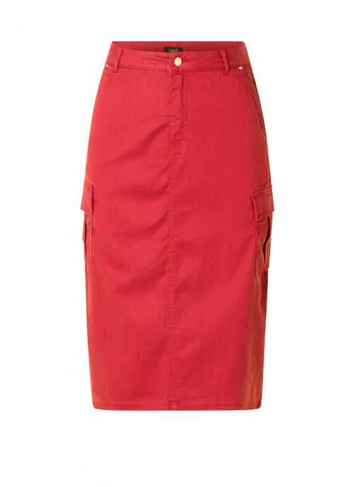 YEST CURVE Yoleigh Essential Bottoms - Maroon - Image 1