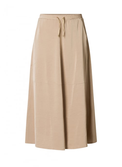 YEST CURVE Welmoed Bottoms - Light Taupe - Image 1