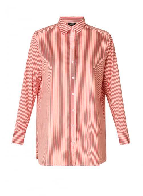 YEST CURVE Vaishnavi Tops - Off White/Coral - Image 1