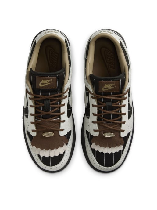 Dunk Low LX Brogue Pinstripe Sneakers - Image 4
