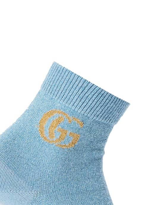 GG Monogram Kashmir Ankelstrumpor - Image 3