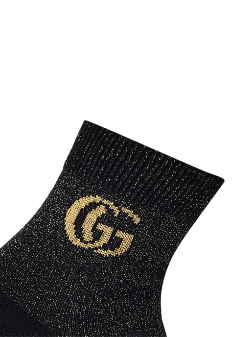GG Monogram Kashmir Ankelstrumpor - Image 3