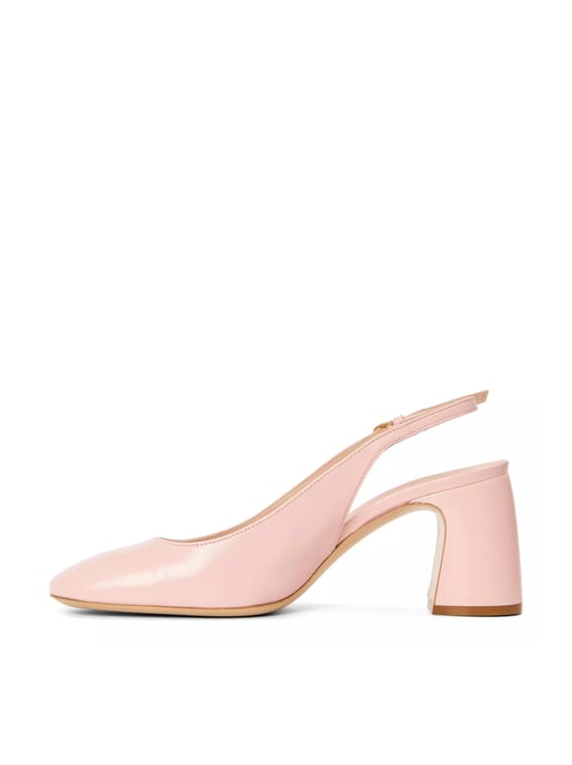 Slingback-pumps i lackskinn - Image 2