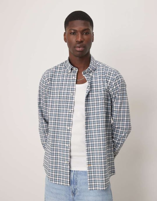 Barbour Lomond tailored shirt in northshore tartan - Image 1