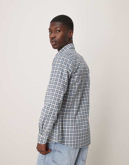 Barbour Lomond tailored shirt in northshore tartan - Image 4