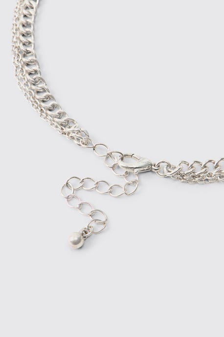 Skull Coin Layered Necklace - Image 4