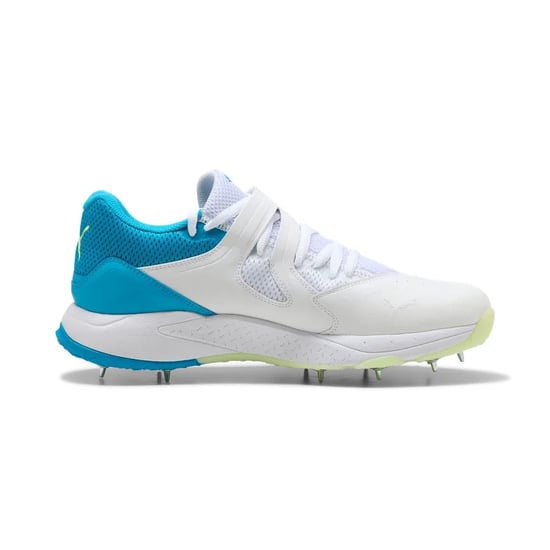 24.1 Spike Cricket Shoes in White - Image 3