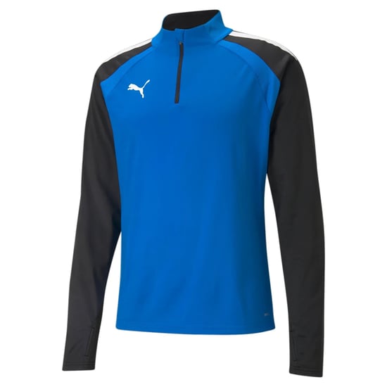 Puma TeamLiga Mens Blue Football Top - Image 4
