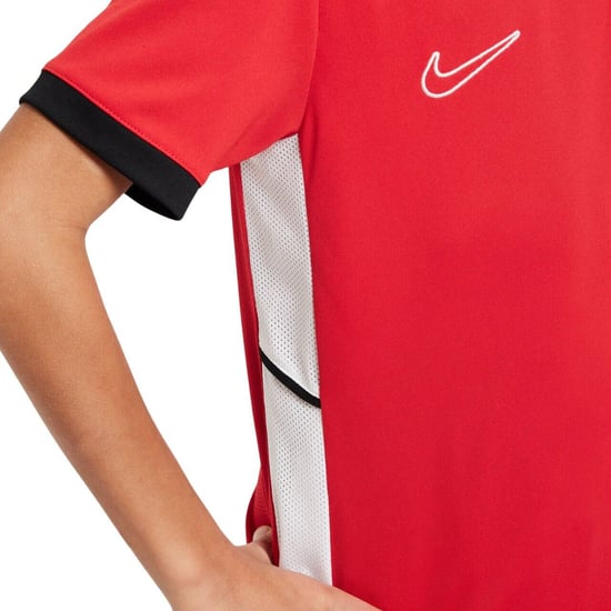 Nike Boys / Girls T Shirt Academy 25 Junior Top Red FZ9758 - Image 6