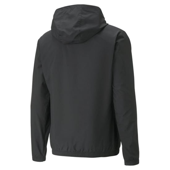 Puma TeamRISE All Weather Rain Jacket Waterproof Coat Black 657396 - Image 5