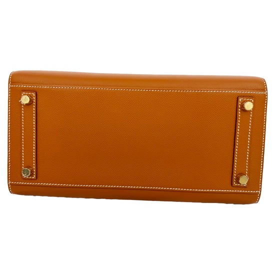 Hermès Birkin 30 Gouden Hardware in Bruin Togo Leer - Image 5