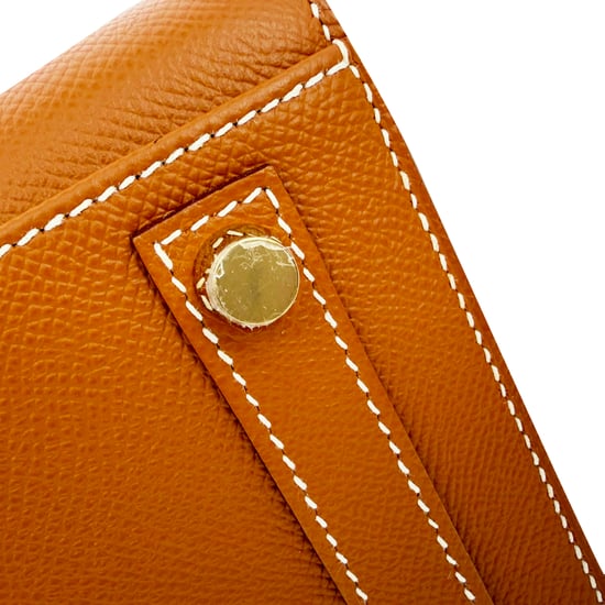 Hermès Birkin 30 Gouden Hardware in Bruin Togo Leer - Image 6