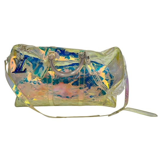 Louis Vuitton Monogram Prism Keepall Bandoulière Tas in Multicolor PVC - Image 2