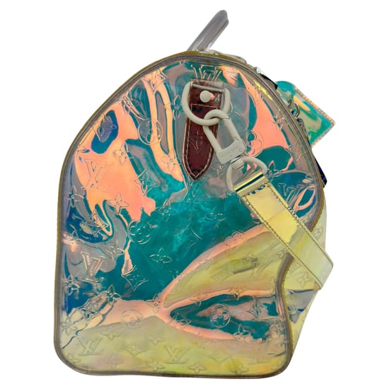 Louis Vuitton Monogram Prism Keepall Bandoulière Tas in Multicolor PVC - Image 6