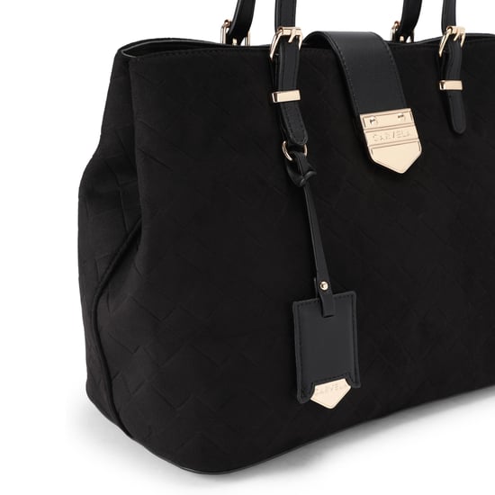 Carvela Suedette Maria Midi Weave Bag - Image 4