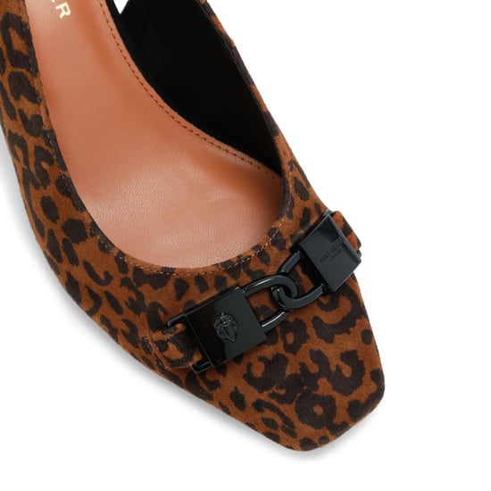 Kurt Geiger London Suede Kingsley Block Heel Heels - Image 4