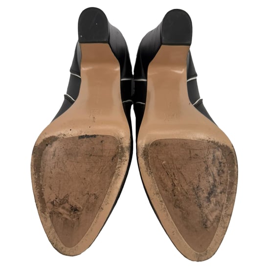 Gianvito Rossi Western Ankle Boots in Black Leather - Image 4
