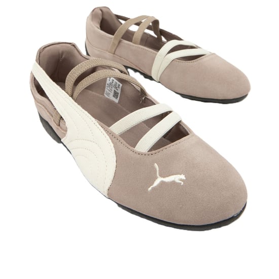Puma Speedcat Ballet SD Suede Women's Mouse Grey/Black Shoes - Image 3