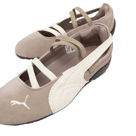 Puma Speedcat Ballet SD Suede Women's Mouse Grey/Black Shoes - Image 4