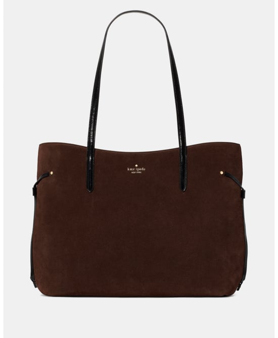 Cleo Suede Tote Bag - Image 1