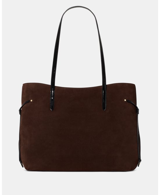Cleo Suede Tote Bag - Image 4
