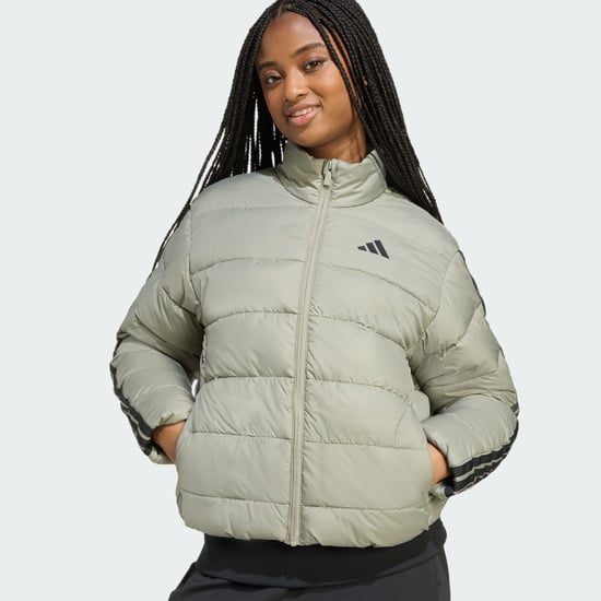 Essentials CLIMAWARM 3-Stripes Synthetic Down Jackets - Image 3